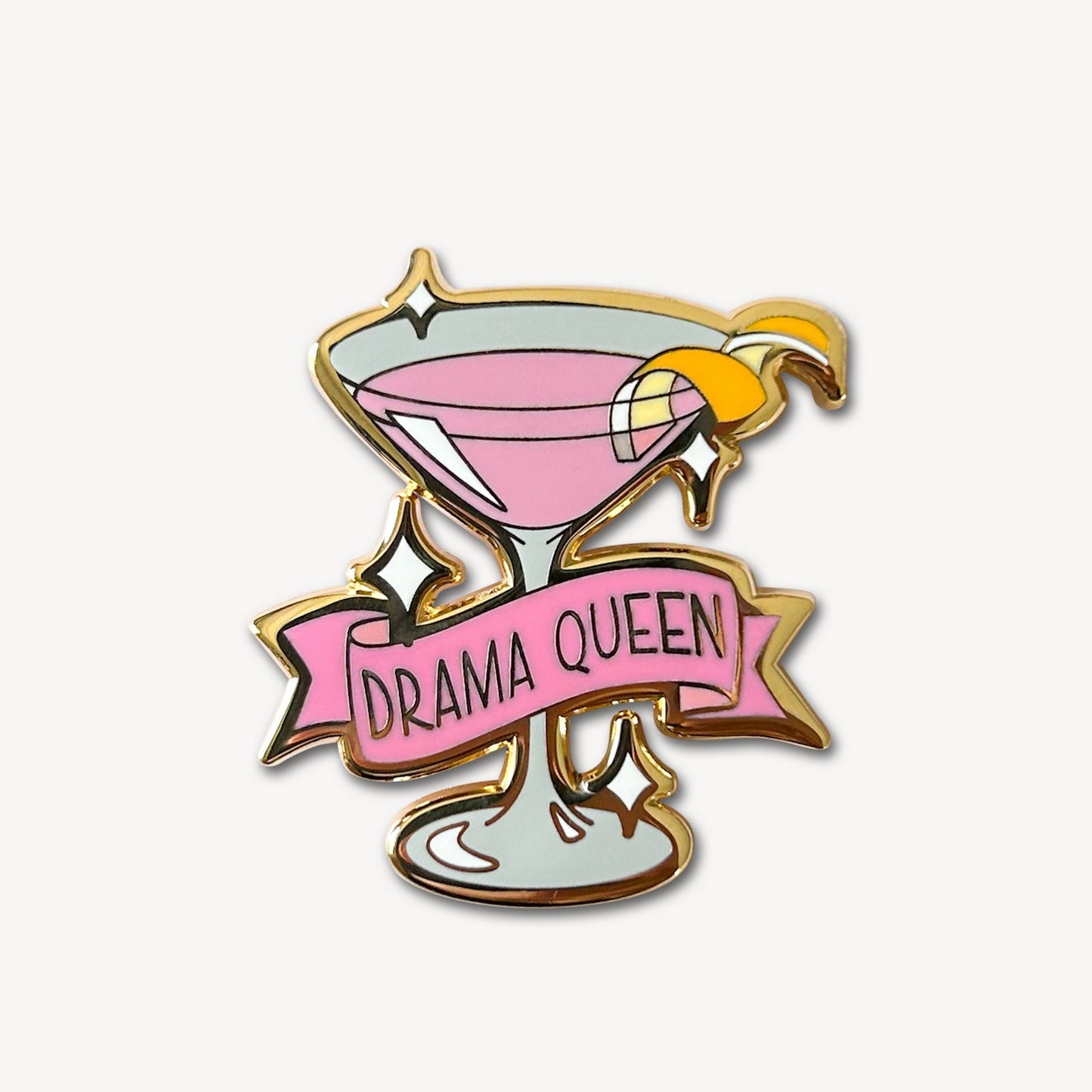 (Drama Queen) Cocktail Pin