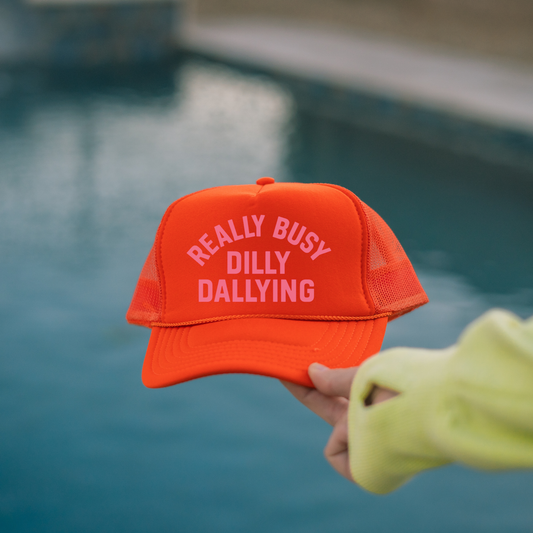 Really Busy Dilly Dallying Hat